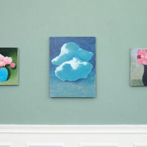 Nils Benson, Wonderland, 2023, installation view, photo by Daniel Sahlberg. Courtesy of the artist and The Lodge, LA