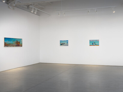 Carlos Almaraz, Los Angeles, exhibition view. Courtesy of Marc Selwyn Fine Art 
