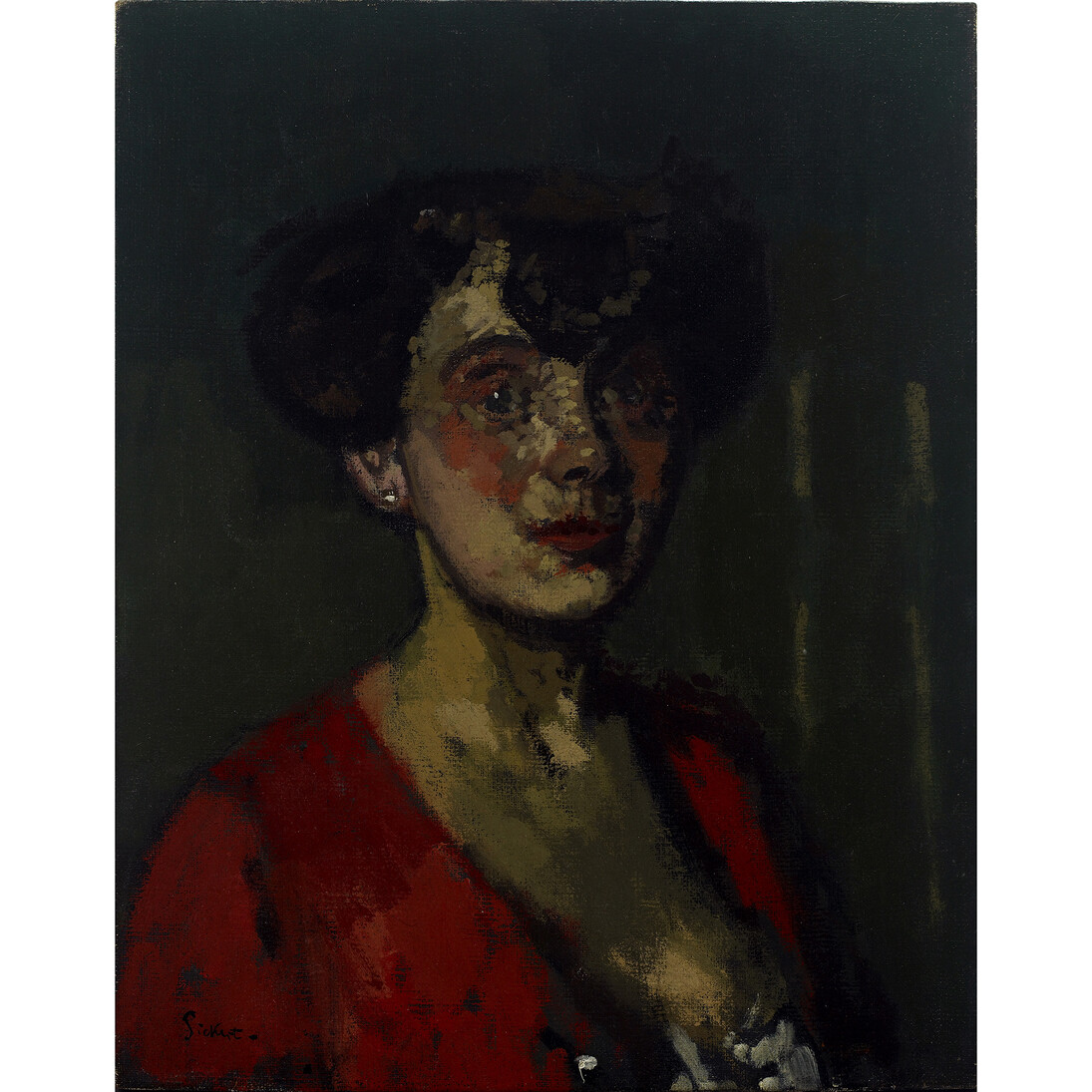 Walter Sickert, Head of a Woman, 1906, Arts Council Collection, Southbank Centre, London 
© the artist
