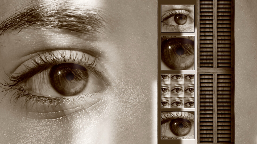 A view of the eyes in several different forms, to show perception of things