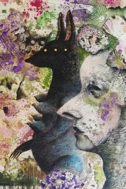 Octavia Monaco, Plenilunio, particolare