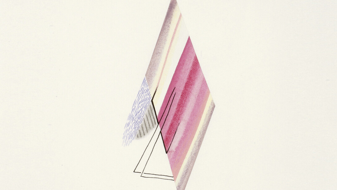 Tomma Abts, Untitled (detail), 2003. Image courtesy greengrassi, London ©Marcus Leith