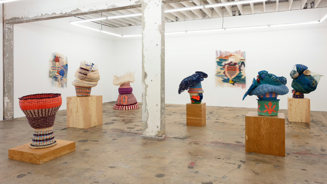 Dee Clements, Late bloomer, exhibition view. Courtesy of Nina Johnson Gallery