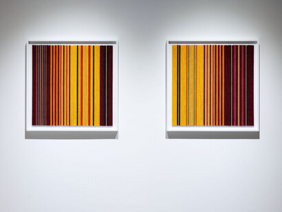 Uma Rani Iyli, Connective threads, exhibition view. Courtesy of Patricia Sweetow Gallery