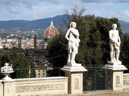 Villa Bardini, panorama di Firenze