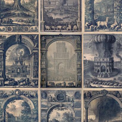 Kahn & Selesnick: The arch, The arch, group five (detail), 2026. Courtesy of the Schoolhouse Gallery