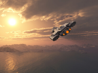 Interstellar. Sobrevolando la Tierra