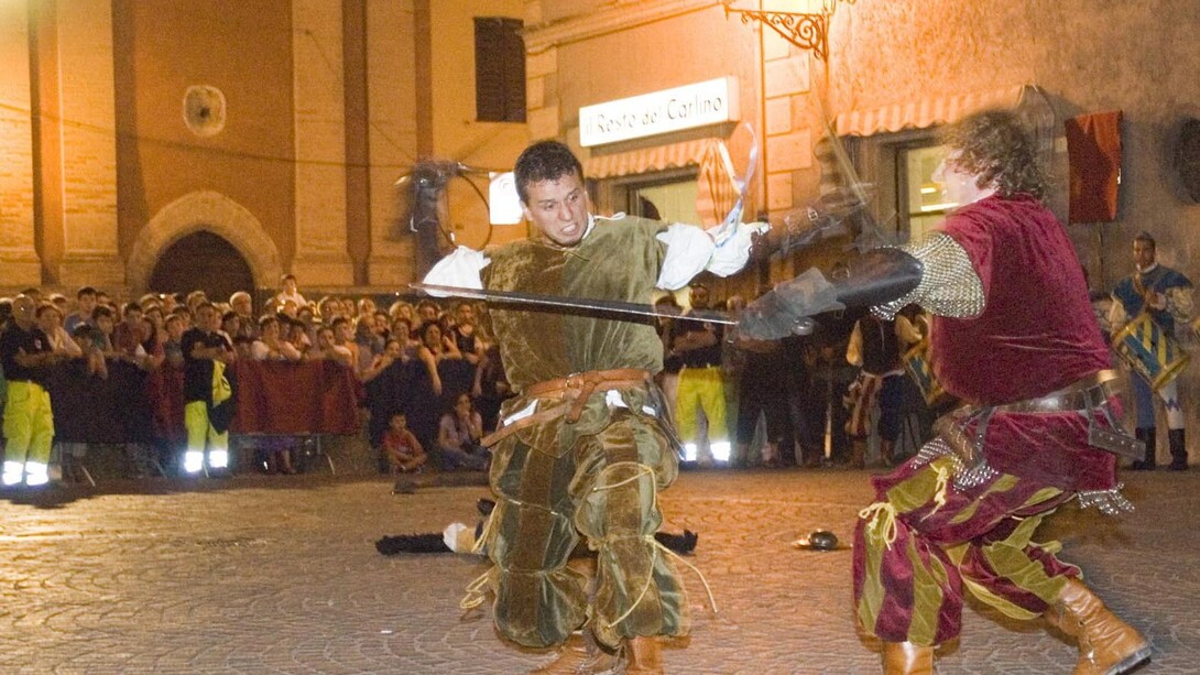 La serata medievale di Pergola, PU