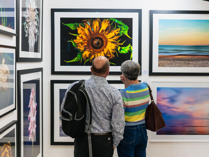 Various artists, Sussex Art Fair past edition, exhibition view. Courtesy of Sussex Art Fair