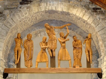 Davallament de Erill. Foto: J. Barbero, Arxiu Patronat Vall de Boí
