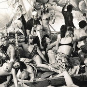 Joel-Peter Witkin, The raft of George W. Bush (detail), NM, 2006. Courtesy of Fahey/Klein Gallery 