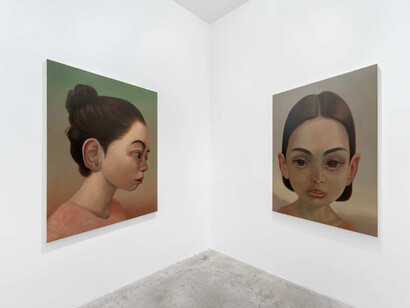 Roby Dwi Antono, Tilik belik. Visiting the ailing spring, exhibition view. Courtesy of Almine Rech Gallery