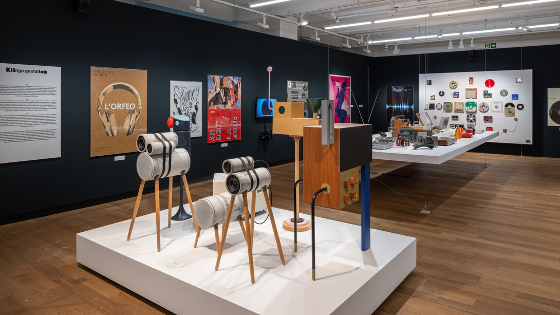 Pling! Sound and design, exhibition view. Courtesy of Museum für Gestaltung