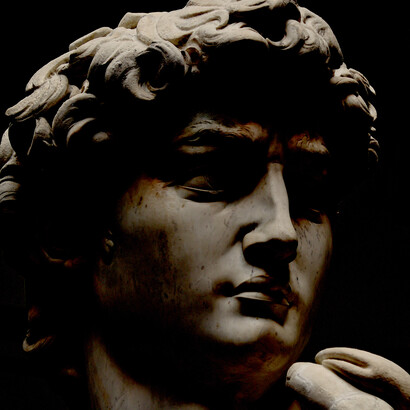 Cabeza del David
