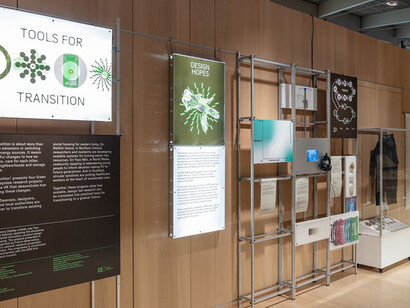 Tools for transition, exhibition view. Courtesy of Design Museum