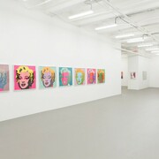 Andy Warhol. The Original Silkscreens, Exhibition view. Courtesy of Mana Contemporary
