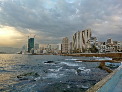 Beirut seaside