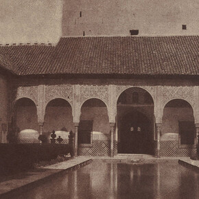 Patio de los Arrayanes, Alhambra, Granada, Spain
1854
Alphonse Delaunay