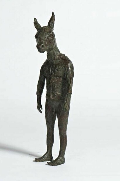 Beth Carter, Fool, 2013, Bronze (edition of 15), 18½" x 6½" x 5½"