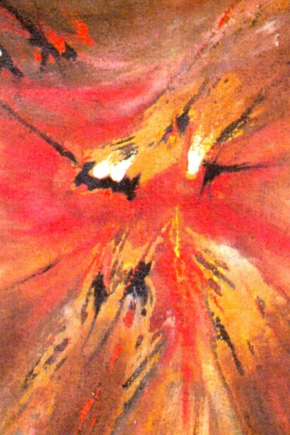 L'envol. Lo que se va (detalle), 1963, óleo tela