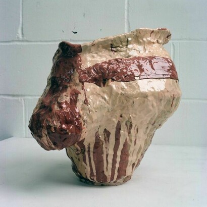 Robert Rush, Jug series (Boob), ceramic, 2012, 50 x 45 x 45 cm