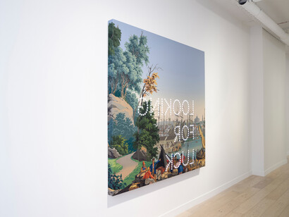 Nathan Coley. Courtesy of Parafin