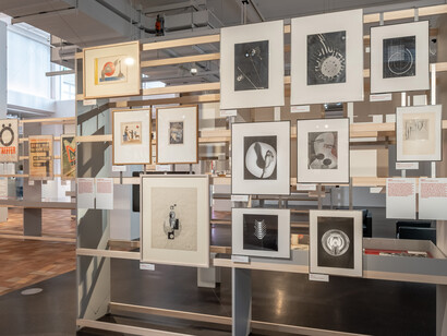 Avant-garde—graphic design on the rise, exhibition view. Courtesy of Museum für Gestaltung