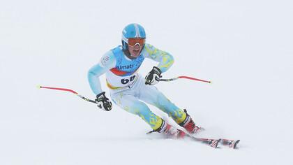 Giulio Bosca sulle nevi