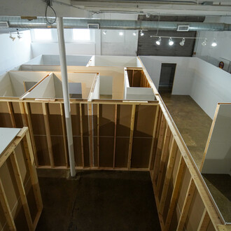 William Cordova, algo•ritmos (2 tienes santo pero no eres babalao), exhibition view. Courtesy of Locust Projects