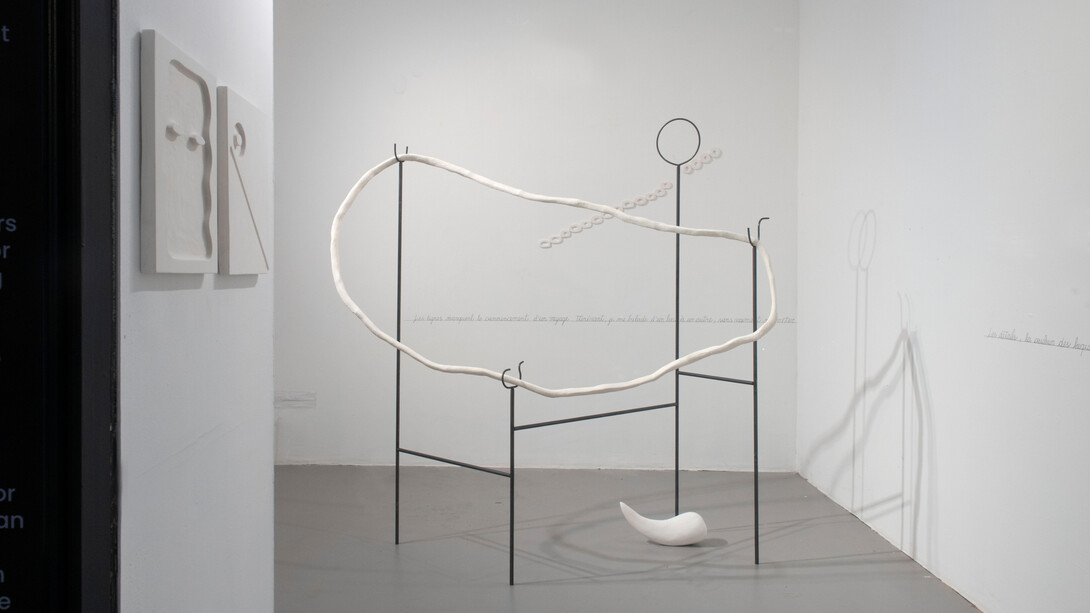 Juan Agustin David Llosa, exhibition view. Courtesy of Centrale | vitrine