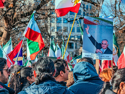 Manifestación por un Irán libre, Washington, EE. UU., 11 de enero de 2026. Fotografía de Ted Eytan
