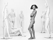 Kate and Mannequins, 1992 © Patrick Demarchelier. Courtesy of Camera Work Gallery