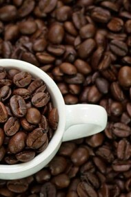 A cup of caffeine