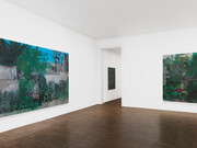 Hurvin Anderson, Repeating yourself, exhibition view. Courtesy of Michael Werner Gallery