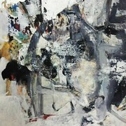 Yulia Kovanova, The music of the Earth, mixed media, 15 x 15 cm