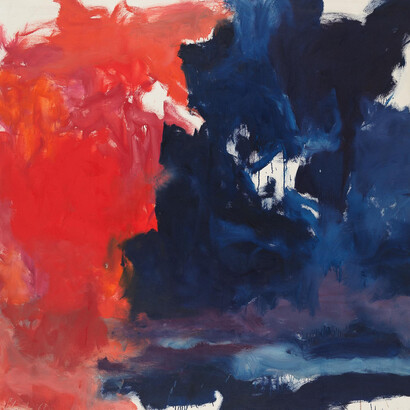 Jon Schueler, December '68, Chester, CT, 1968, oil on canvas, 71x76.5 inches. Courtesy Anita Shapolsky Gallery