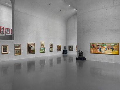 Revolutionary art, exhibition view. Courtesy of Long Museum