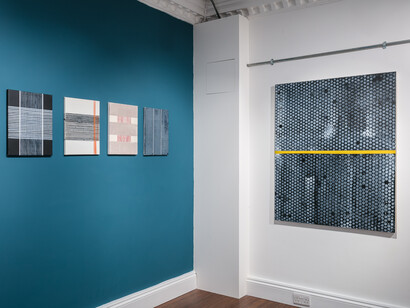 Adia Wahid. Alice Black Gallery. Installation image Mark Blower