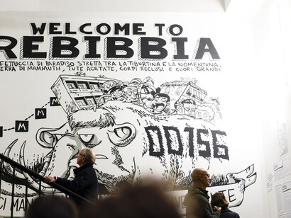 Zerocalcare. Courtesy of Maxxi