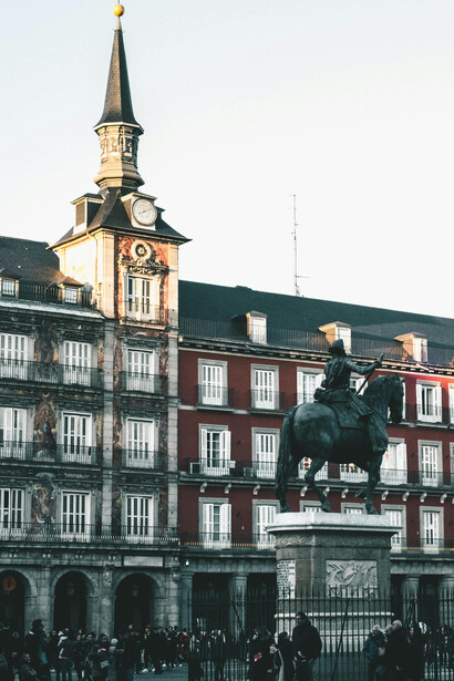 Madrid, el centro y su ambiente, España