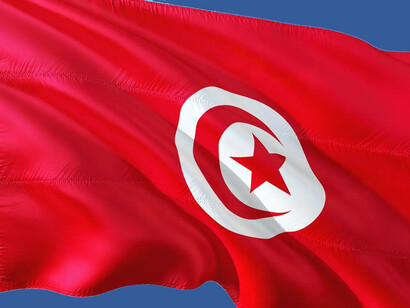 Bandiera della Tunisia. La questione dei migranti e dei diritti umani è un argomento cruciale e complesso in Tunisia