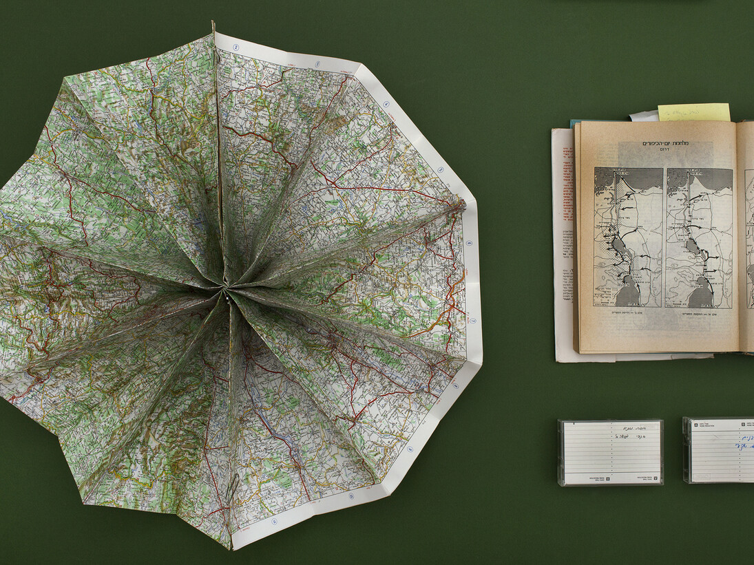 Dor Guez, The Sick Man of Europe: The Painter, 2015, Detail of the installation, Courtesy the artist 