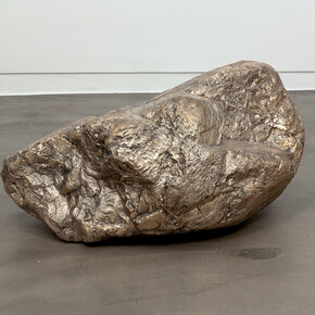 Anya Gallaccio, forever changes, 2011, bronze , 39 3/8 x 27 9/16 x 18 1/2 in. Courtesy of the artist, Annet Gelink Gallery, Amsterdam, Blum & Poe, Los Angeles, New York & Tokyo, Lehmann Maupin, New York & Hong Kong and Thomas Dane Gallery, London.