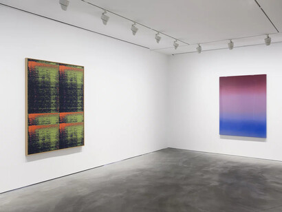 Mika Tajima, Penumbra, exhibition view. Courtesy of Pace Gallery