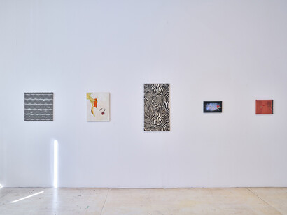Whitney Claflin, I was wearing this when you met me, exhibition view. Courtesy of MoMA PS1