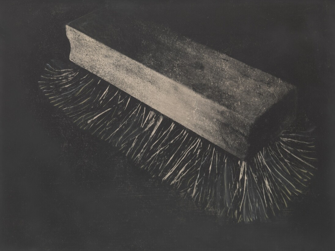 Robert Therrien, Scrubbrush, Artist Rooms, Tate and National Galleries of Scotland. Acquired jointly through The d'Offay Donation with assistance from the National Heritage Memorial Fund and the Art Fund 2008 © ARS, NY and DACS, London 2014
