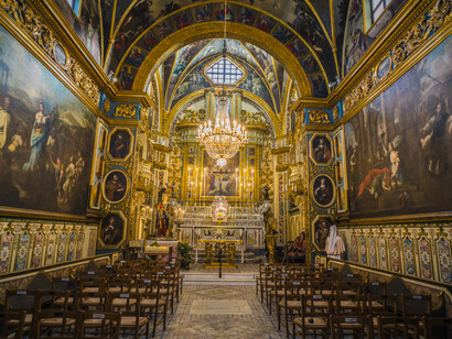 Interno della chiesa della Purità