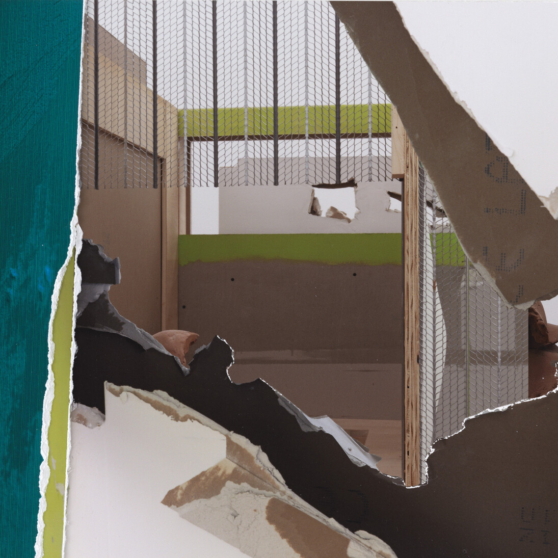 Felix Schramm, Accumulated 18, collage, inkjet print, 23 x 26,5 cm