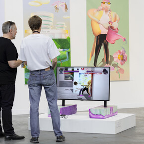 Enter Art Fair, past edition, exhibition view. Courtesy of Enter Art Fair 