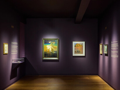 Dalí: the great years, exhibition view. Courtesy of Di Donna Galleries